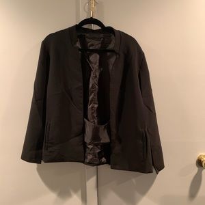 Black Cape Jacket